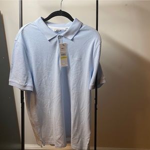 NWT Calvin Klein Men’s Striped Polo Tee -M